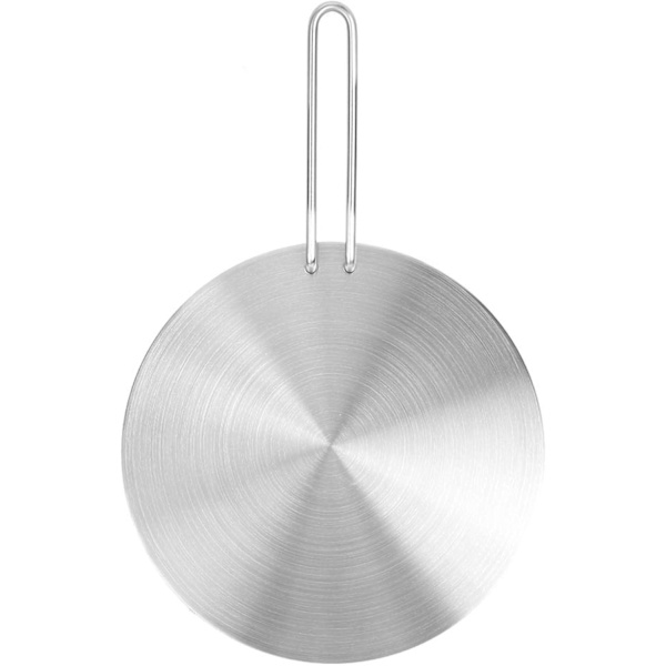 Induktionskogeplade Adapterplade, Varmeleder i Rustfrit Stål, 24CM