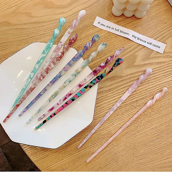 Hårpind Hår Chopsticks Enkelhed Smuk Hårnål Hår Tilbehør Til Kvinder Pige 14