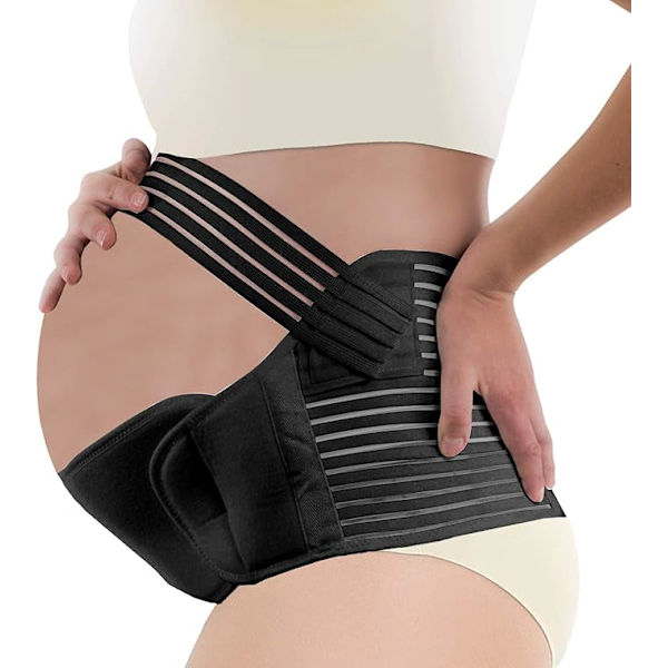 Maternity Belte, Tre i Ett Maternity Belte, Elastisk og