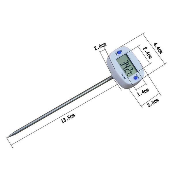 1 st mattermometer mjölktermometer mat elektronisk