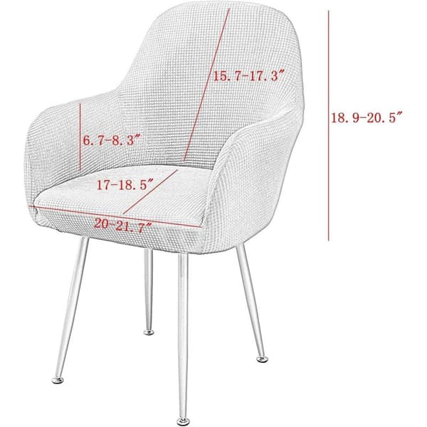 Stretch stolsöverdrag för matsal, kontor (marinblå)