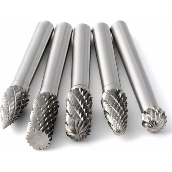 8mm roterende wolframcarbid borebits/fræsere cylindrisk skaft dørsliber 6mm skaft borebits BI044