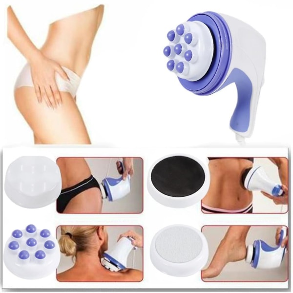 Elektrisk massageapparat Anti-celluliter-enhet Kroppsfettförlust Vibrationsmassage