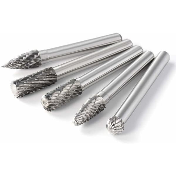 8mm roterende wolframcarbid borebits/fræsere cylindrisk skaft dørsliber 6mm skaft borebits BI044