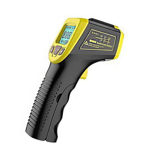 Infrarødt termometer, berøringsfritt digitalt lasertermometer -58°F til 1112°F (-50°C til 600°C)
