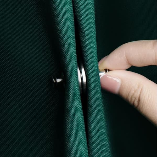 2 par magnetiske gardinholdere, magnetiske gardinbindere