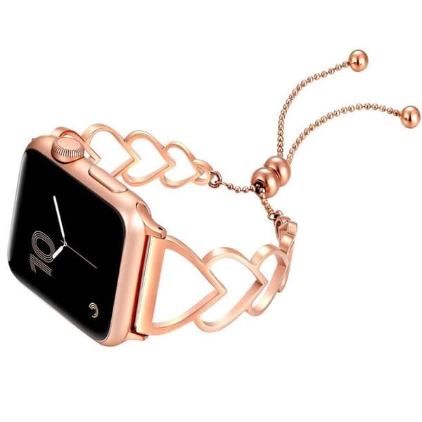 Apple Watch Stilig Hjerteutskjæring Legering Rose Gold