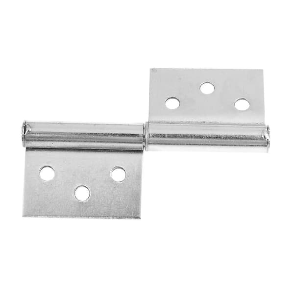 Rustfrit stål 7,6 cm dørhængsel sølvfarvet hardware
