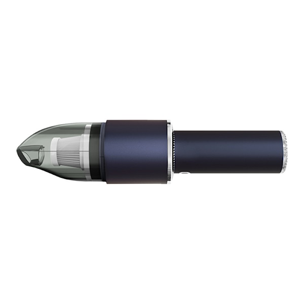 Bilsuger til Bil Trådløs Opladning Husholdning Høj Effekt Sugsstyrke (JM-6603 Støvsuger - Trådløs Model - USB Opladning - Blå)