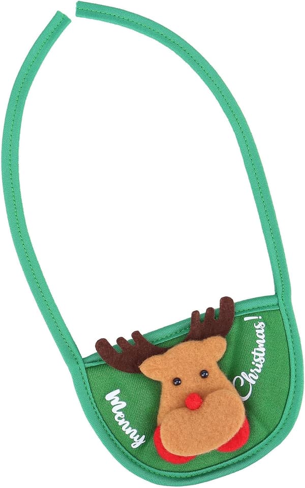 2 Pak Julehunde-Bandanas og Hat til Hvalp, Kat, Jul