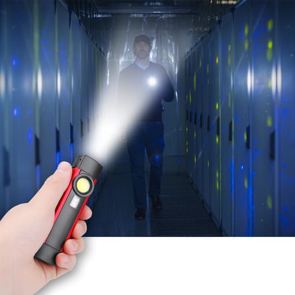 Xpe+COB+Lilla Lys Oppladbar Innebygd Batteri Kraftig