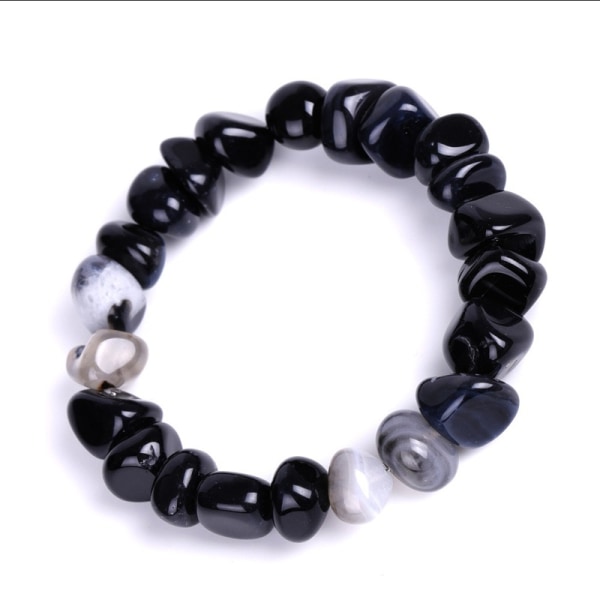 Mixed Color Agate Armband Gift Black