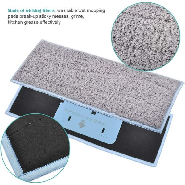 Sett med 4 gjenbrukbare vaskbare mopper til Braava Jet M6134