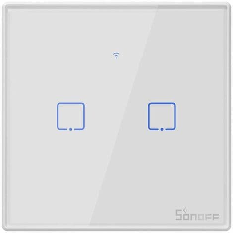 Sonoff T2 US 2C wifi smart væg touch-afbryder i smart home stemmestyring