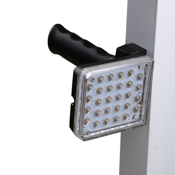 1 stk 28LED arbeidslys USB-oppladbar tilgangslykt