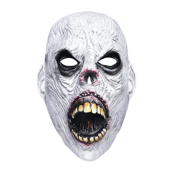 Halloween Karneval Party Trick & Rolig Mask Läskig Jätteful Skalle Latex Mask