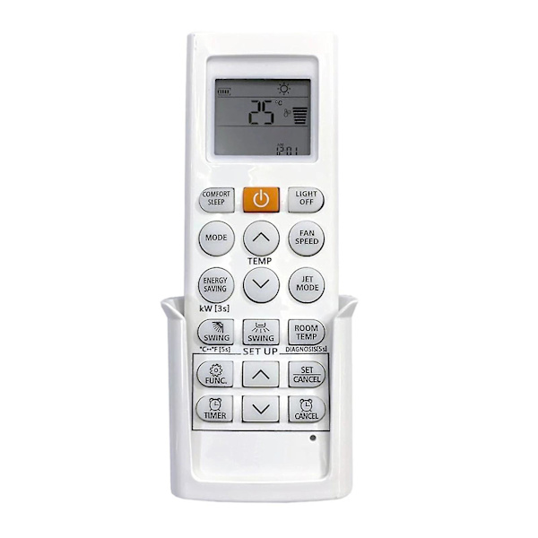Fjärrkontroll Akb75215401 för Akb74955605 Luftkonditioneringsfjärrkontroll Vit