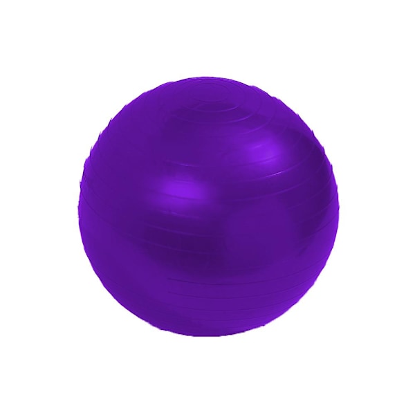Stabilitetsboll, Yogaboll, Fysisk Kärnträning, Balans Purple 55Cm
