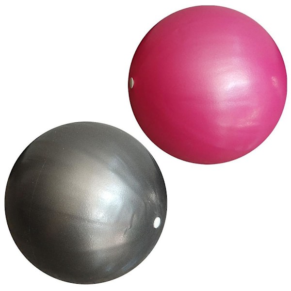 Mini træningsbolde - Pilates bold til yoga fitness stabilitet balance træning fysioterapi Grey Red