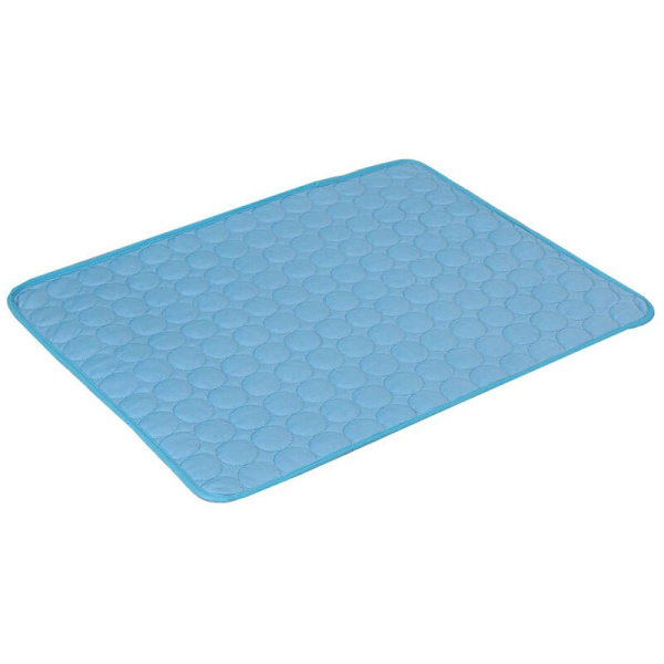 Holdbar Hundekøleunderlag Opgradering 0,4 mm Tykkelse Oxford Klud+PVC Automatisk Kæledyr Køleunderlag(XL 70*100cm)-Pink