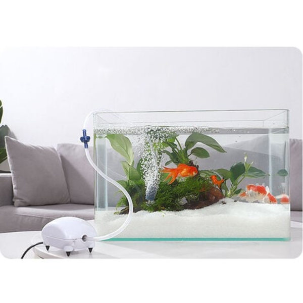 Vandtank luftpumpe, luftblæser, iltpumpe, akvarium iltpumpe