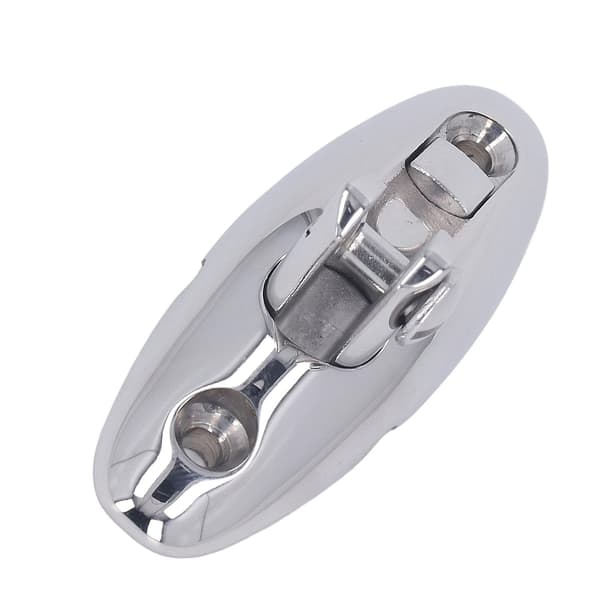 Svingbart dekk hurtigutløsningshengsel for båt Bimini Top rustfritt stål 92mm Yacht tilbehør