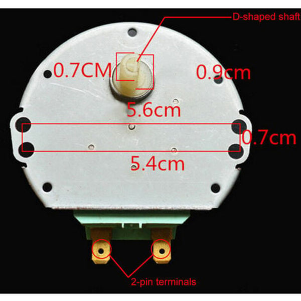 Ssm-16Hr Ac21V 3W 50/60Hz 6549W1S011B Skivspelare Synkronmotor Ersättning För Lg Mikrovågsugn