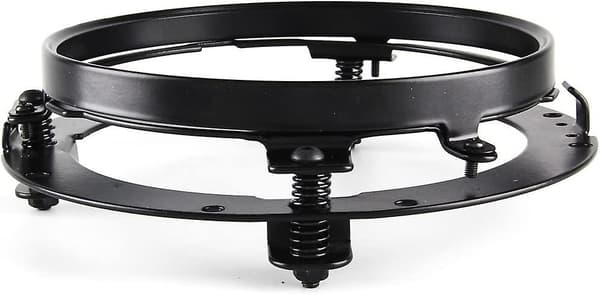 7\" Sort Harley Davidson Forlygte/Street Glide LED Projektor Montering Ring