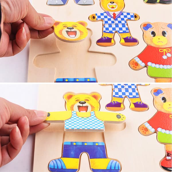 Little Bear Puzzle Shop 2 Bears,