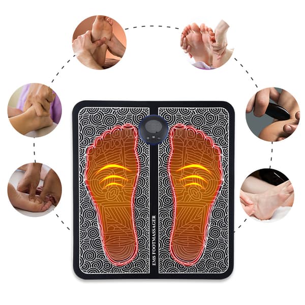 1 st Massagefotplatta fotterapimaskin, hemladdning