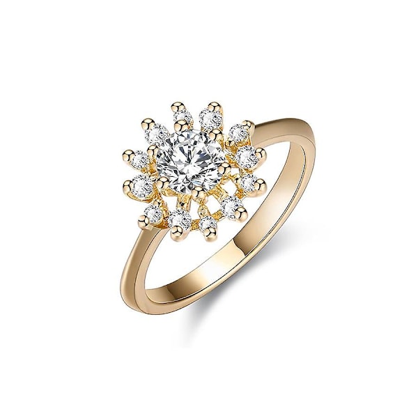Moderne, skinnende og enkel ring Kzcr513e6