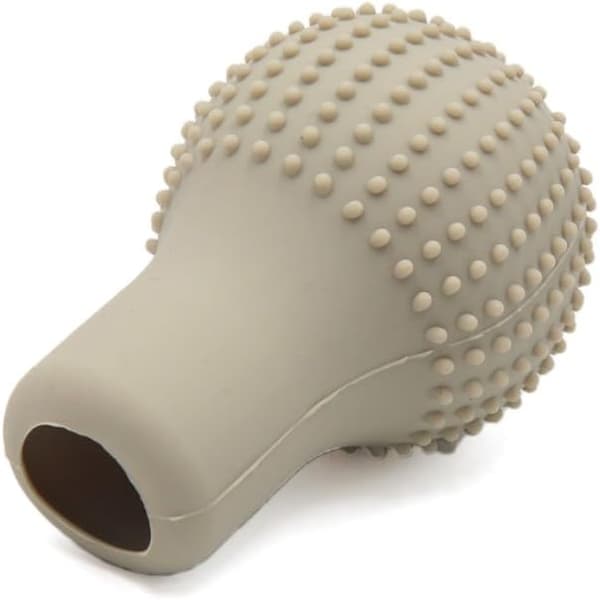 Halkskydd Mjukt Silikon Beige Växelspaksknoppskydd