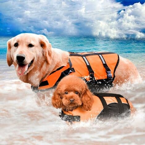 Reflekterende redningsvest til hunde - Flydevest til hunde - Redningsvest til hunde (XS)