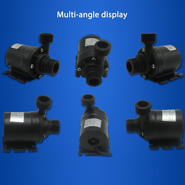 12V 800L/h Mini Submersible Vattenpump Brushless Motor För Kylsystem Vattencirkulation Akvarium Fontän
