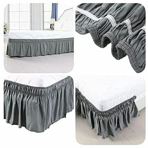 Sängynaluspeite Rypytetty Sängynaluspeite 60*80inch 15 tuuman rypytykset putoavat sängynjouselle - Sängynpeite Sängynpeite Suoja Sängynjousi
