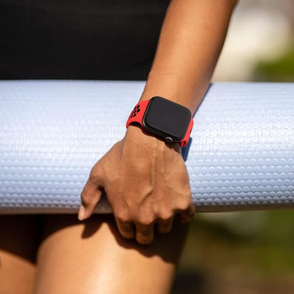 Rem til Apple Watch Band (Rød/Sort) 49mm 45mm 44mm 42mm