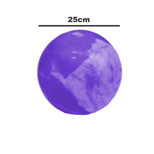 Minigymnastikboll, Pilatesboll, För Fysioterapi, Stretching, Förbättrar Balansen Cloud Purple 25CM