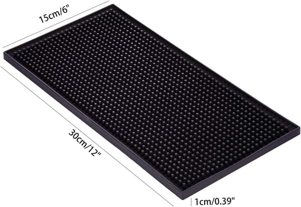 2 stk. 30*15cm sorte vandseparerende bardug bardug blød