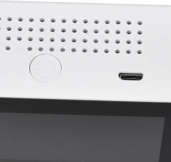 1 stk. Luftkvalitetsmåler, USB-lading multifunksjon hvit