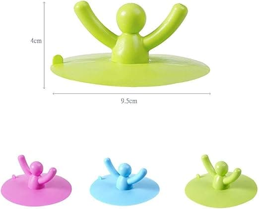 3 Pak Silicone Håndvaskpropper, Universelle Silicone Propper til Håndvaske,