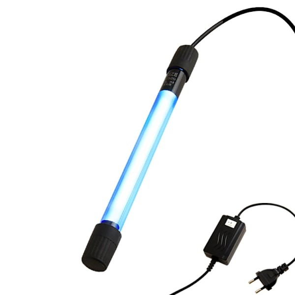 Akvarie bakteriedræbende lampe, uv-lampe akvarie ultraviolet desinfektionslampe, uv-dykning sterilisationslampe indbygget lampe til fiskedam (11W, almindelig swit