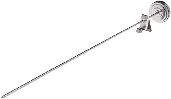 1 stk. 40 cm frituretermometer i rustfrit stål til olie