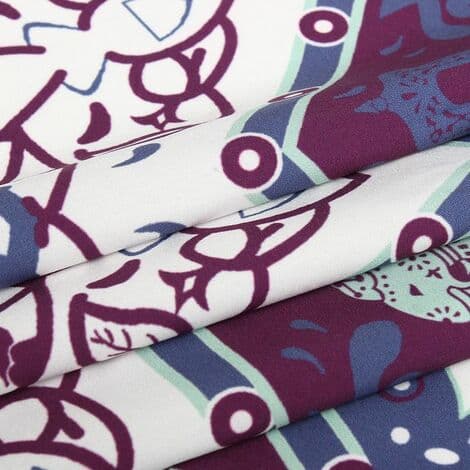 Indien Datura Polyester Väggbonad Hem Sovrum 204X140cm LAVENTE