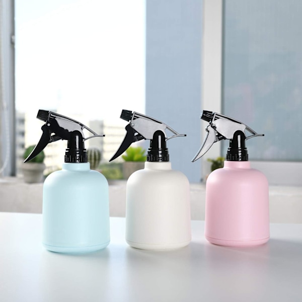 Blå plast blomsterspray, 600 ml sprayflaske justerbar kapacitet til have og hjem, enkeltpakning, pink