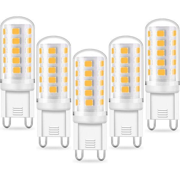 3W Tri-färgad LED-majslampa med flimmerfri energibesparing, icke-dimmbar halogenlampa, för inomhus och utomhus