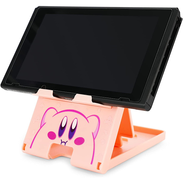 Sød Switch Stativ til Nintendo, Pink Kawaii Anime Switch Lite Stativ, Justerbar Foldbar Bærbar Kompakt Spilholder