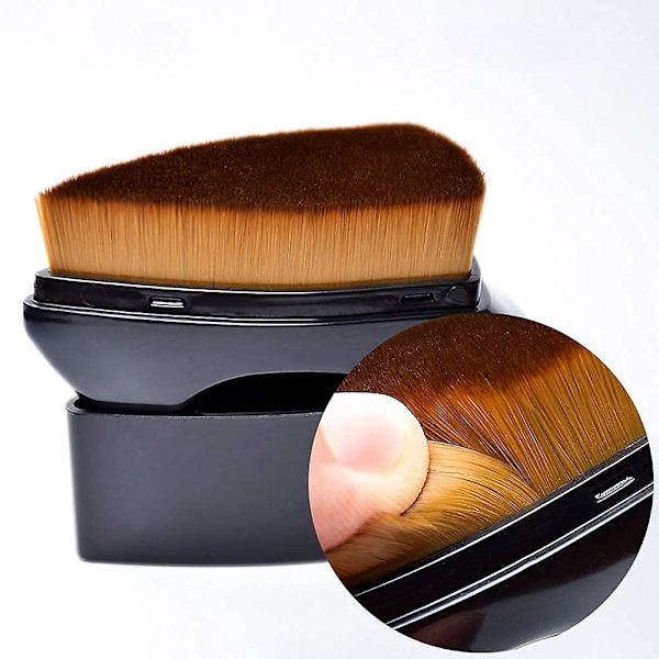 Foundationborste, Foundationborste för flytande foundation, Makeupborstar för felfri basmakeupfinish