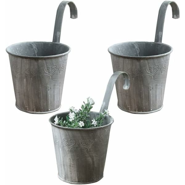 Balkon Hængende Blomsterpotter 3 Pak