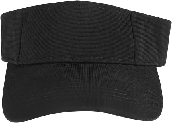 Sort-Hvid-58cm-Visor Kasket Golf Visor Bomuld Åndbar