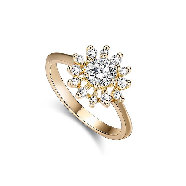 Moderne, skinnende og enkel ring Kzcr513e6